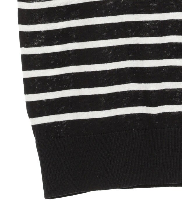 AMERICAN HOLIC 【接触冷感】フレンチスリーブニットプルオーバー Border