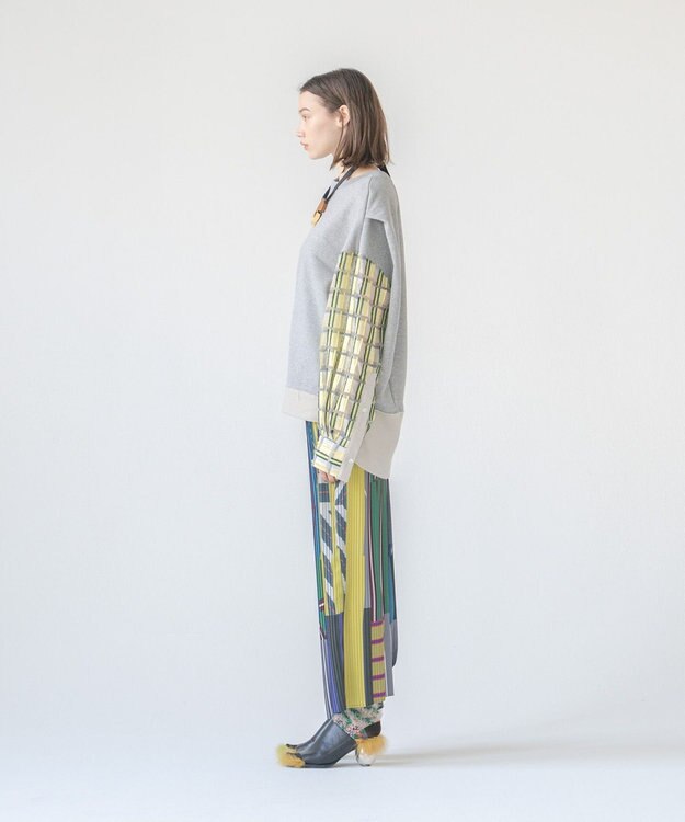 COQ 【日本製】COMPOSITE プルオーバー ライトグレー