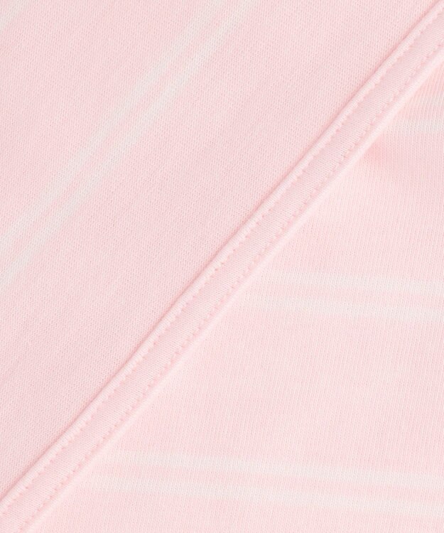 J.PRESS YORK STREET 【WOMEN】ボーダードルマンスリーブ バスクシャツ ピンク系1