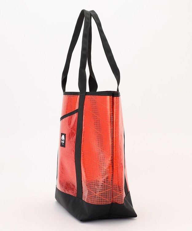 JOSEPH ABBOUD MOUNTAIN 【Flowfold・リサイクル素材・メイン州でハンドメイド】Recycled Sailcloth Porter Tote 16L オレンジ系