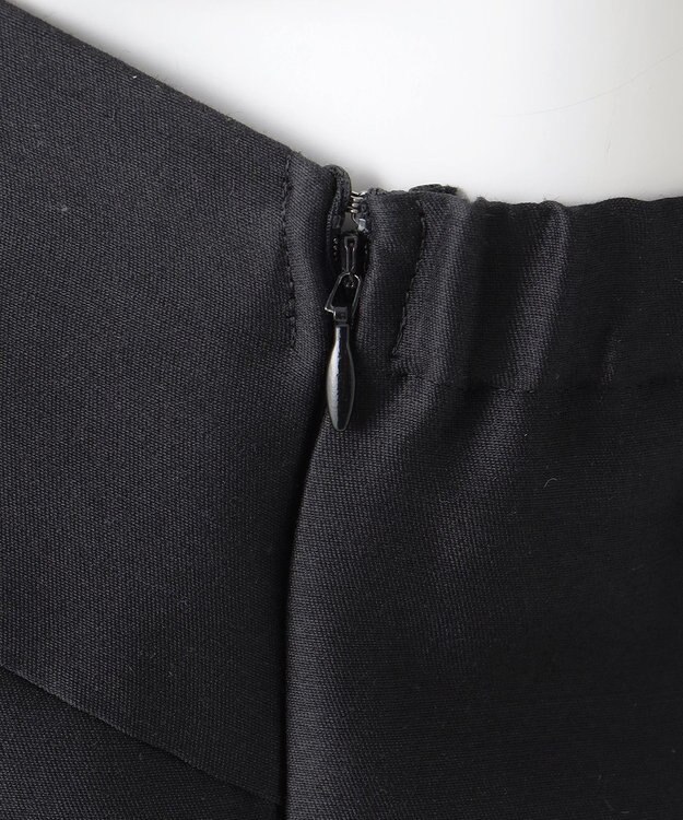 23区 【エステータ】シルクウールツイル ワンピース ブラック系