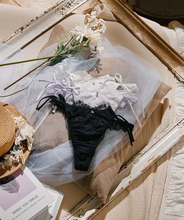 San-ai Resort（三愛水着楽園） エレガントコレクション【2503】デザインTショーツ ブラック