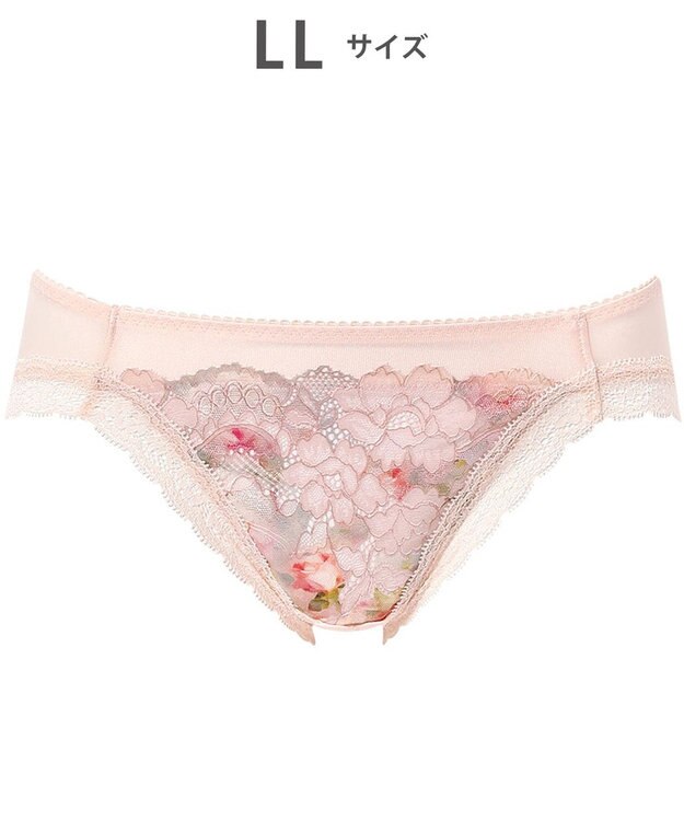 WACOAL ショーツ 【重力ケアブラ】 BXB194とペア はきこみ丈あさめ ナイロンベア天竺素材(バック) レディース PXB194 /ワコール ピンク