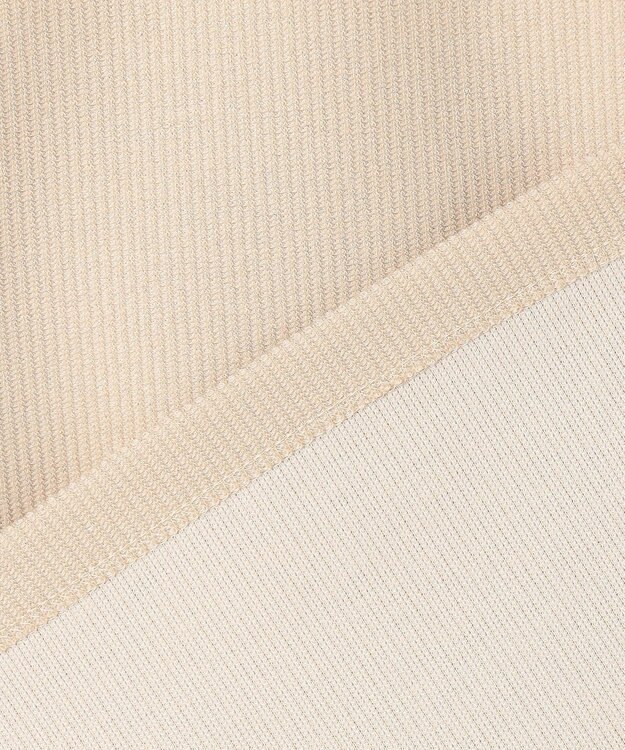 J.PRESS LADIES ラメ針抜き カットソー ベージュ系