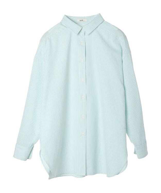 earth music&ecology サッカーレギュラーシャツ Green