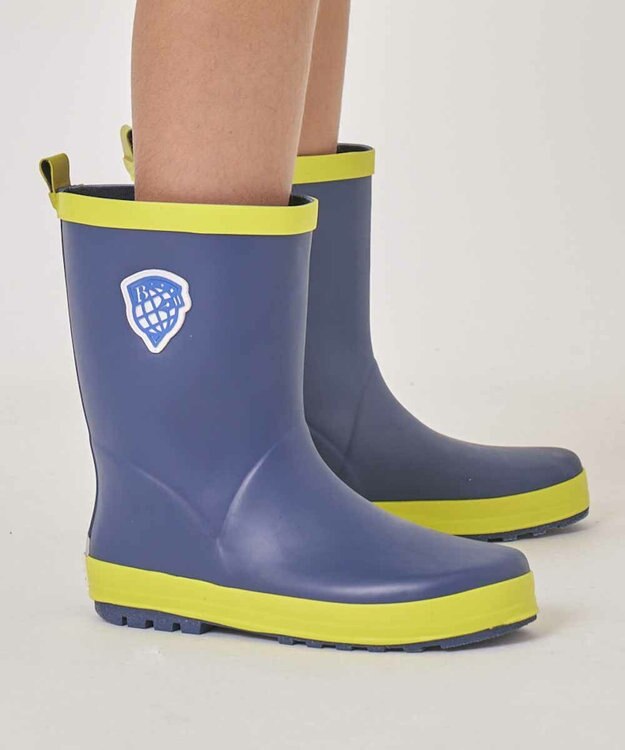 BEAMS SCHOOL レインブーツ ネイビー