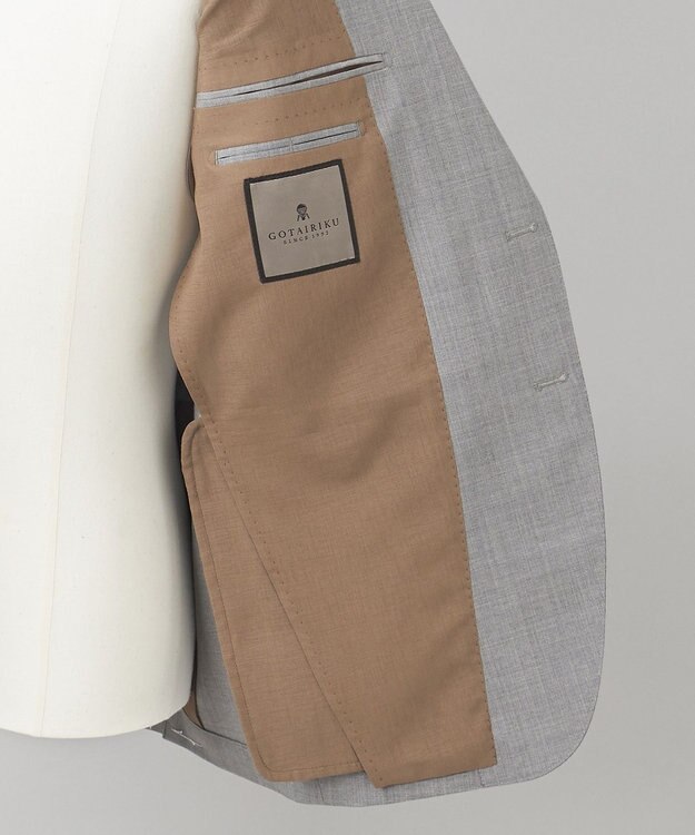 GOTAIRIKU 【DORMEUIL】トロピカルアマデウス スーツ（グレー） ライトグレー系1