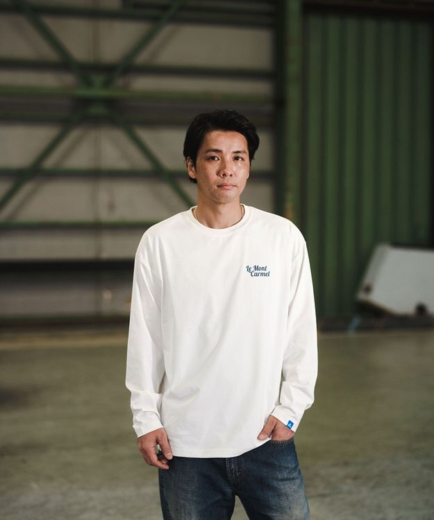 SHARE PARK MENS 【UVケア・吸水速乾・ストレッチ・軽量 】バックプリントTシャツ（L・XLサイズ） ホワイト系