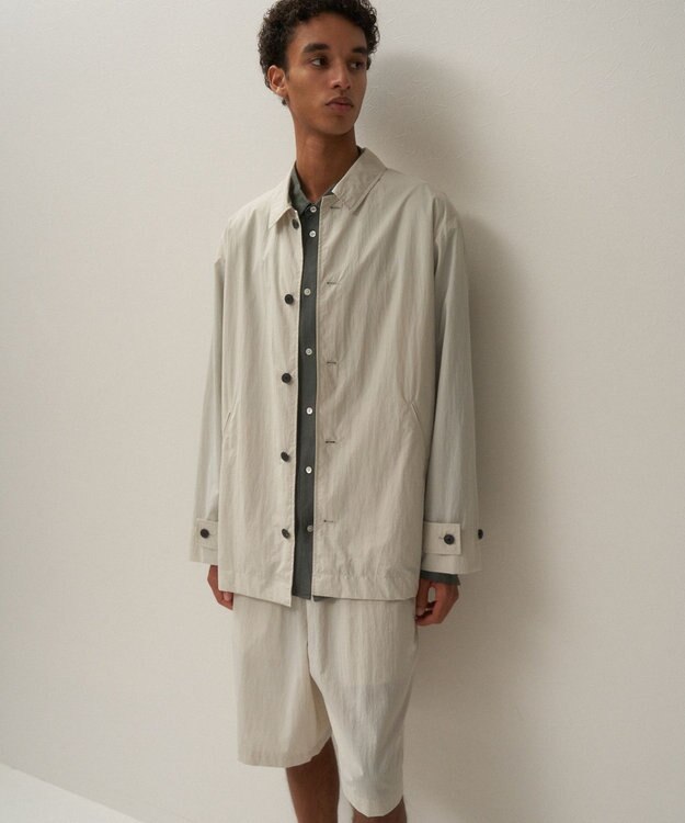 ATON TRAVEL NYLON | カバーオール - UNISEX WARM WHITE