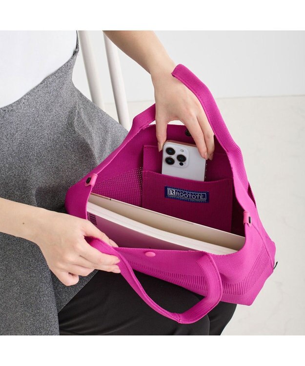 ROOTOTE 3576【ルートート】LT.デリ.ルフル.ミクスト-A 02：フューシャ