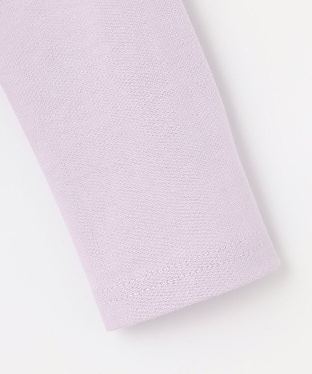 ANY KIDS リボン 長袖 Ｔシャツ ラベンダー