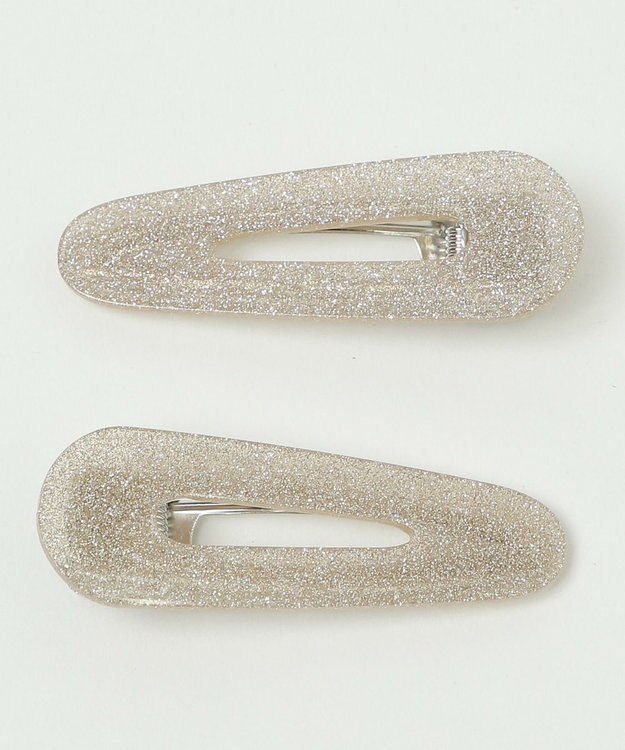 WEGO Lアクリルラメクリップ イエローその他