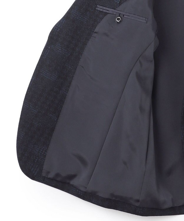 JOSEPH HOMME パッチジャガードジャージー　ジャケット ネイビー系3