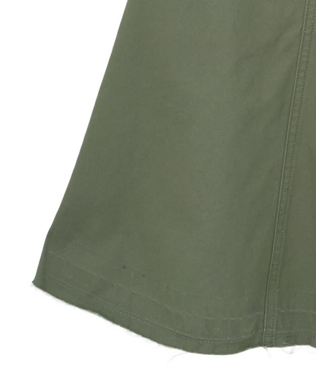 Green Parks チノマーメイドスカート Khaki