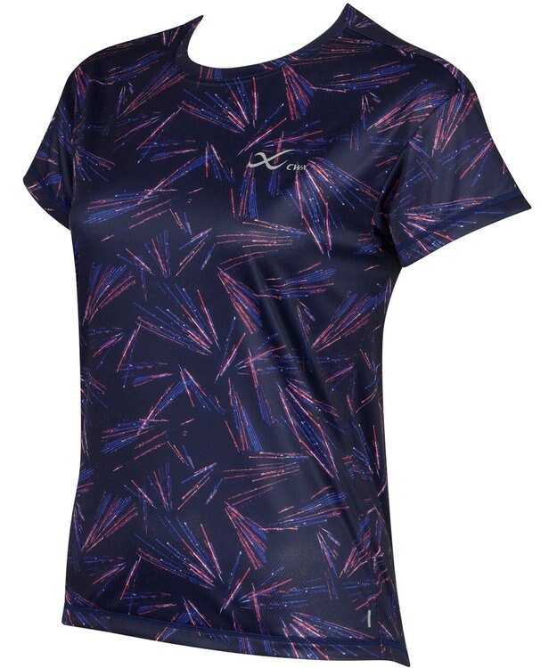 CW-X 【WOMEN】 CW-X アウター トップス 半袖 吸汗速乾 UVカット率90％以上 DLY135 /ワコール レッド