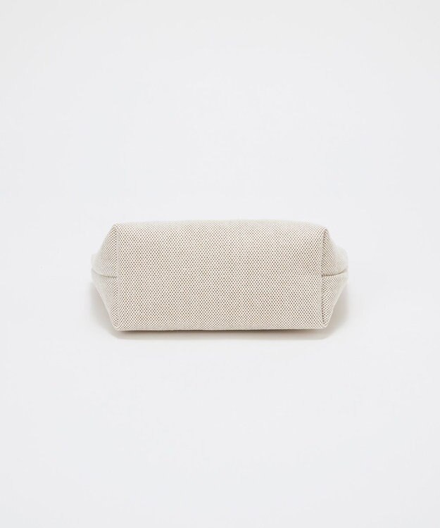 TOPKAPI 【Breath TOPKAPI】SMILE COLLECTION スマイル 刺繍 タッセルポーチ ベージュ