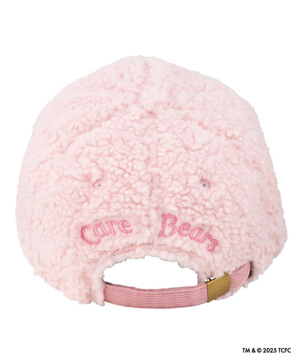 MOONBAT Care Bears(ケアベア) ボアキャップ 帽子 手洗い可能 サイズ調整可能 ペールピンク