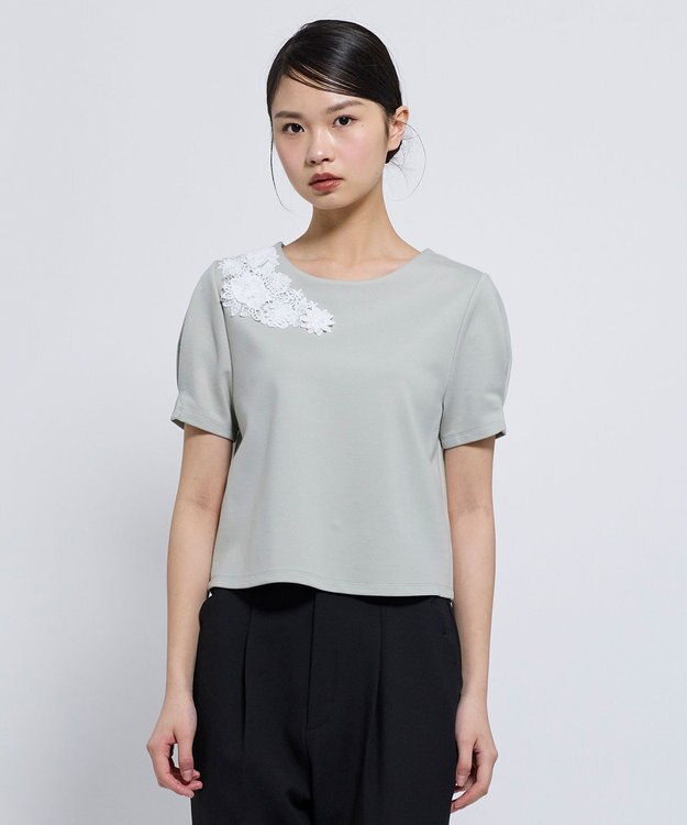 TOCCA LITTLE BOUQUET Tシャツ ライトグリーン系