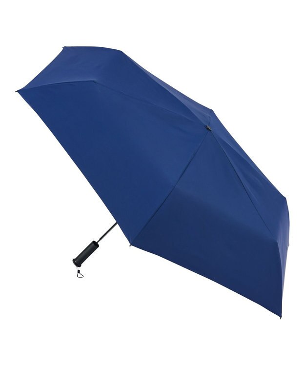 MOONBAT 【超撥水】フロータス (FLO(A)TUS) 折りたたみ傘 無地 UV 55cm ディープブルー