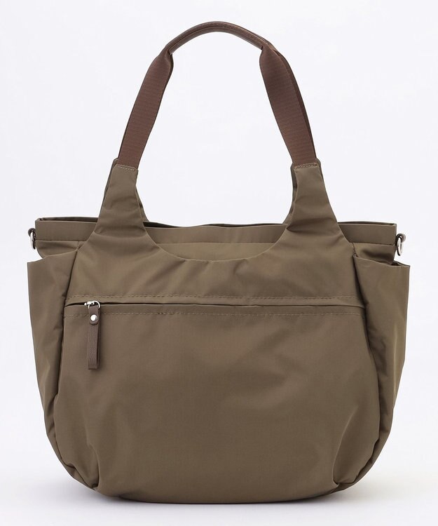 LA BAGAGERIE 【MONICA】ラウンド2WAYトートバッグ カーキ