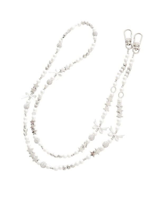 WEGO ビーズモチーフスマホストラップ 柄2