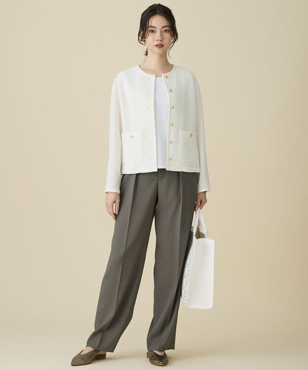 自由区 【WEB限定カラーあり】ワイドストラップ サンダル ブロンズ