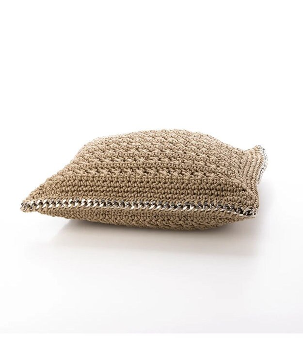 UNBILLION cachecache チェーンかがり横編みワンショルダー オーク