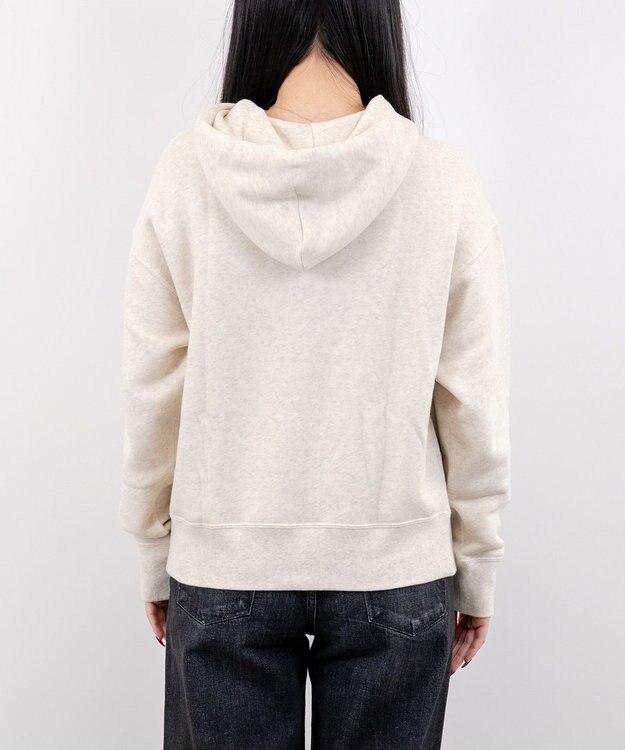 caqu ふわとろフーディー ivory