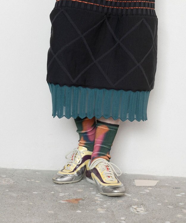 TRICOTE グラフィティパイルソックス 72PINK