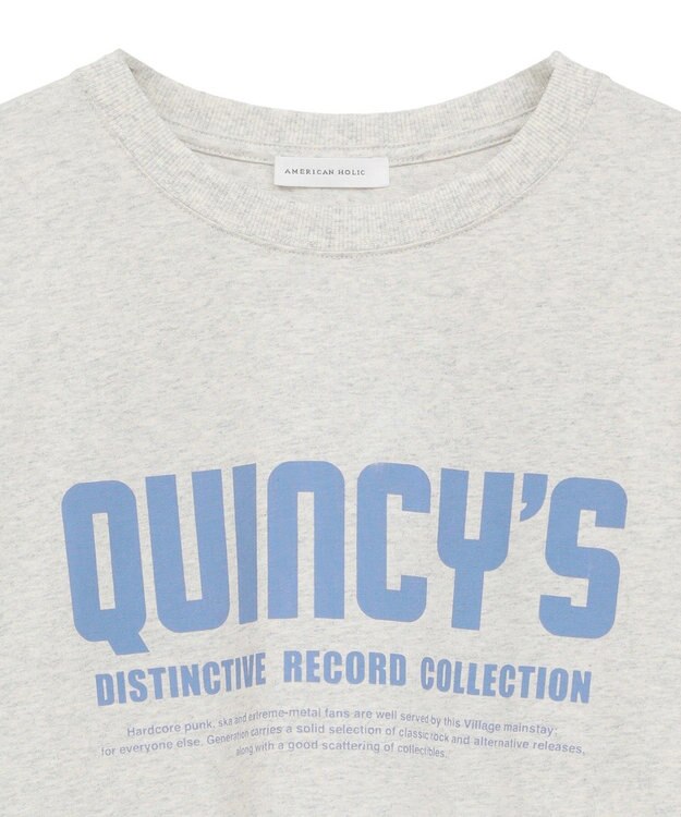 AMERICAN HOLIC CityプリントTシャツ Oatmeal