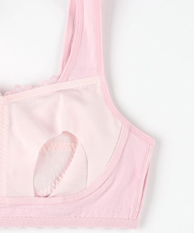 WACOAL 【ナイトアップブラ】 動画クリエイター nanakoななこさんコラボカラー登場 ナイトブラ 綿混(本体) 就寝時用 3Lまで対応 大きいサイズ ノンワイヤー レディース BRA166 /ワコール ピンク