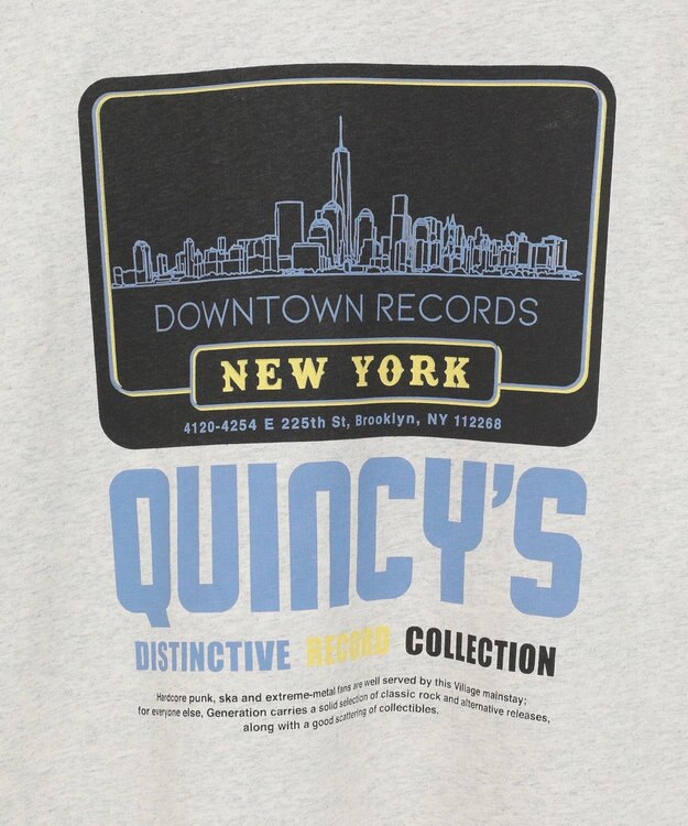 AMERICAN HOLIC CityプリントTシャツ Oatmeal