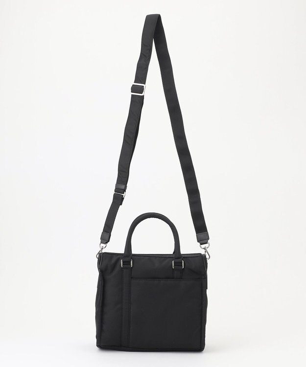 Y'SACCS ツイルナイロン　スクエアトート　Sサイズ ブラック