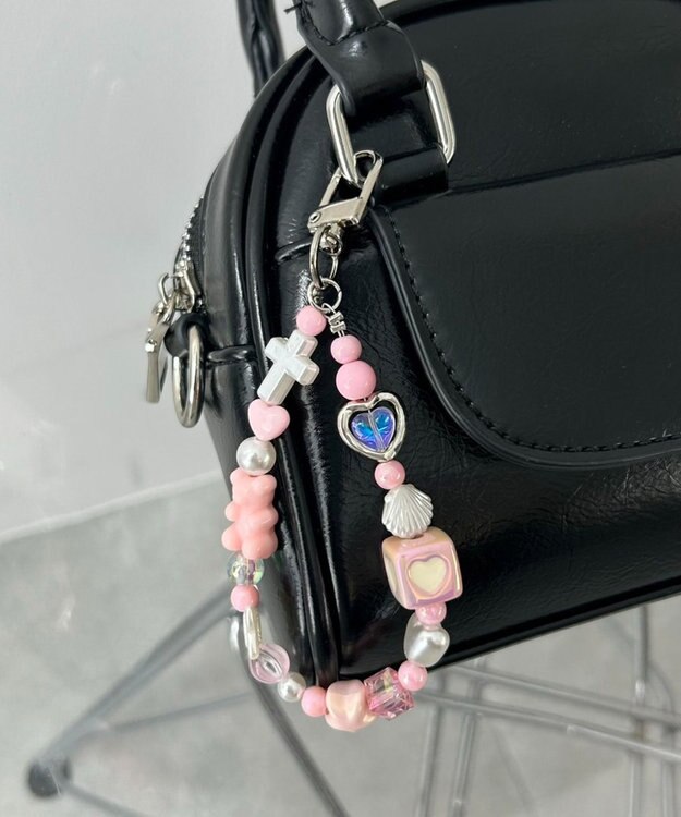 WEGO ビーズフープキーホルダーG 柄2