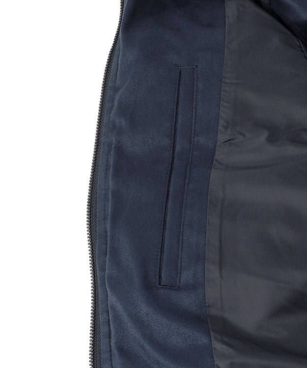 JOSEPH HOMME コマスエード　ダウンベスト ネイビー系