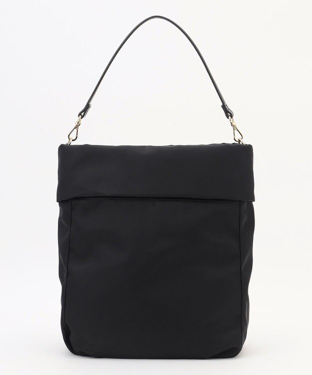 LA BAGAGERIE ダブルフロントポケット2WAYビッグショルダー ブラック