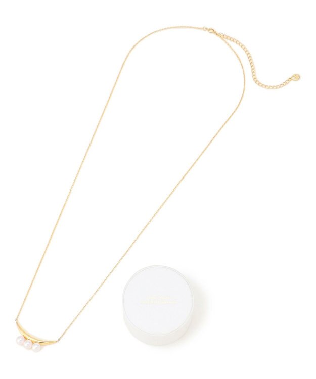 23区 アコヤパール ネックレス ゴールド系