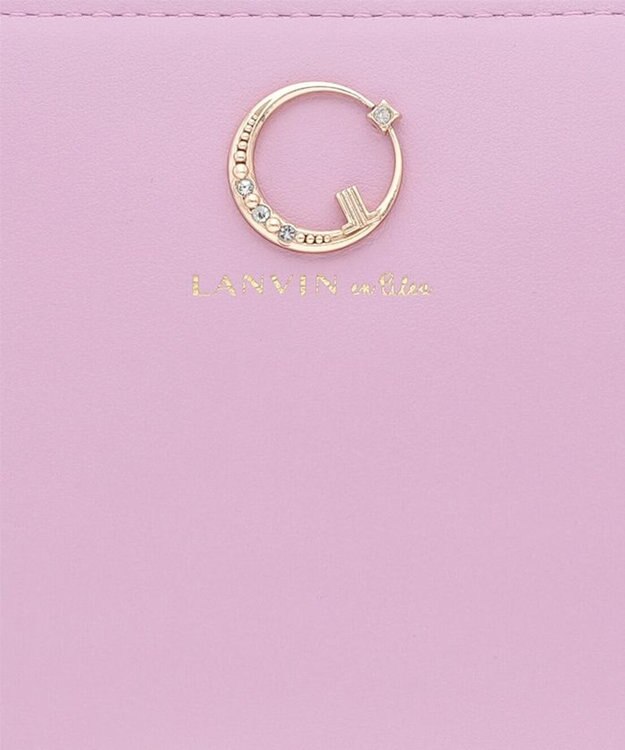 LANVIN en Bleu ルナ Lファスナー二つ折り財布 ピンク