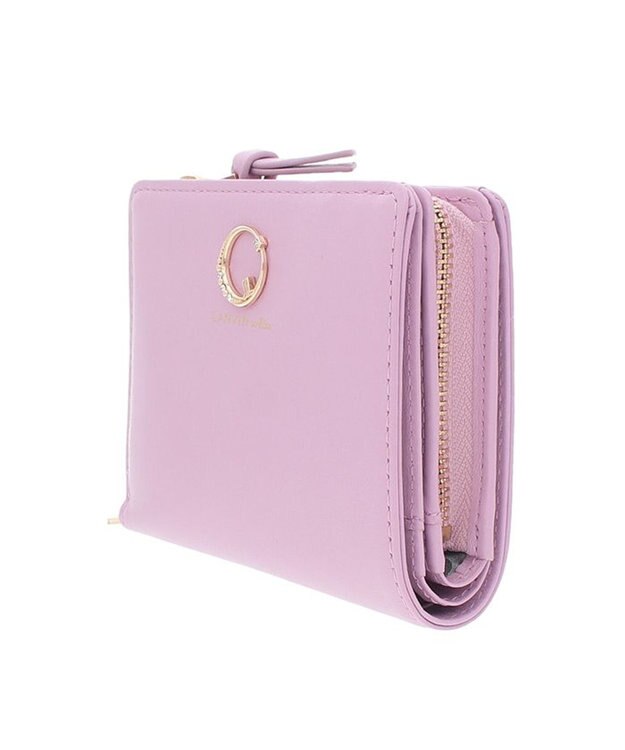 LANVIN en Bleu ルナ Lファスナー二つ折り財布 ピンク