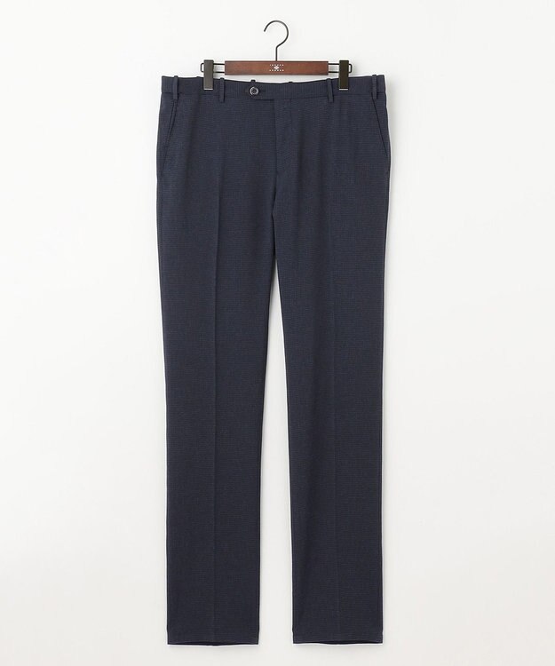 JOSEPH ABBOUD 【キングサイズ・ウエストも伸びる/驚きの多機能性】ドライサッカー パンツ ネイビー系7