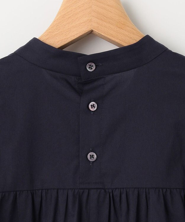 組曲 レースコンビタックディテール ブラウス ブラック系