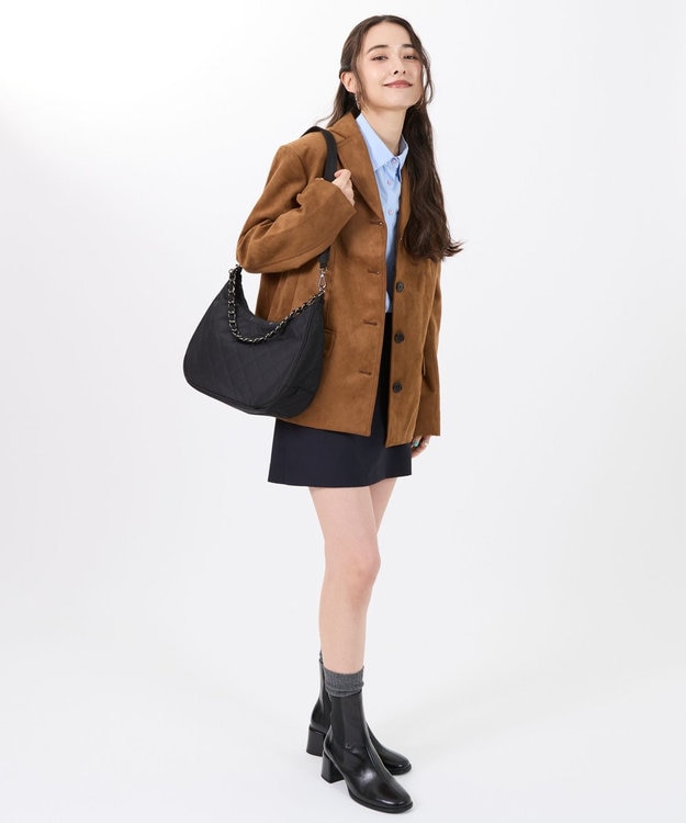 CHAIN N/S CONV HOBO/オニキスチェーンキルト / LeSportsac