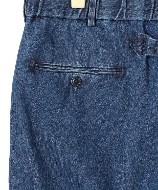 J.PRESS MEN 【J.PRESS ORIGINALS】【UNISEX】Washed Piped Stem DENIM ブルー系