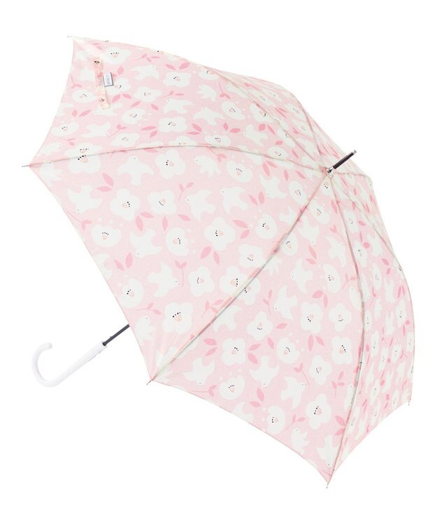 MOONBAT estaa 【耐風】長傘 ハッピーバーズ UV オレンジ