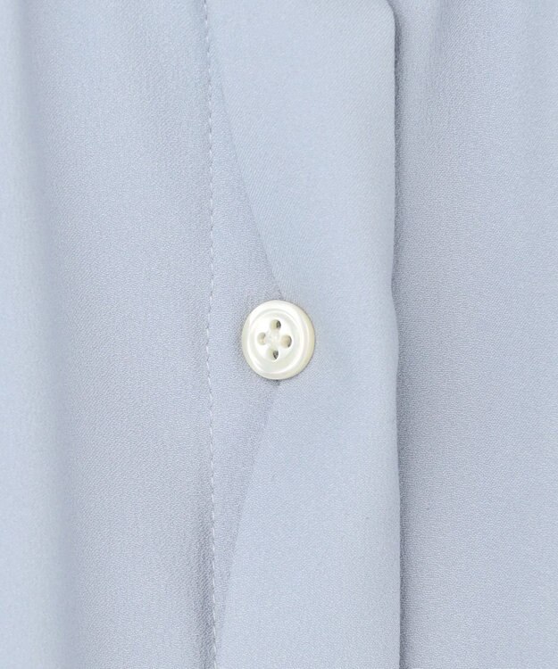 J.PRESS LADIES S ヌーディスバックサテン ブラウス サックス系