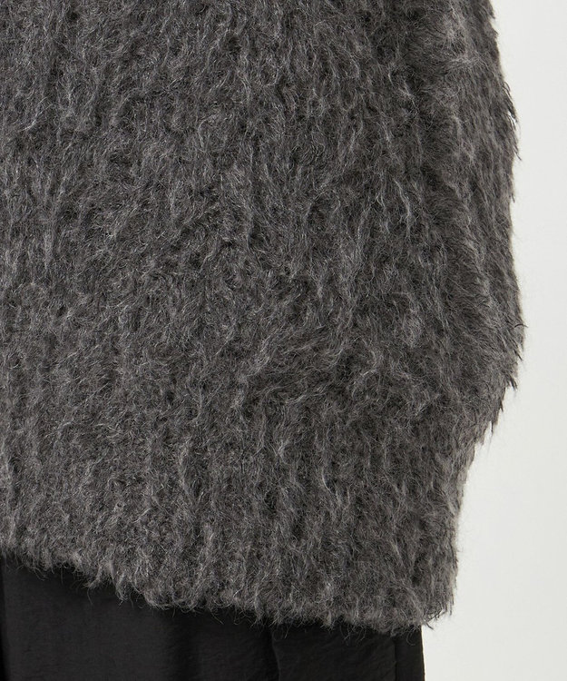 23区 L 【GOLD LABEL】ファーモール ベスト ライトグレー系