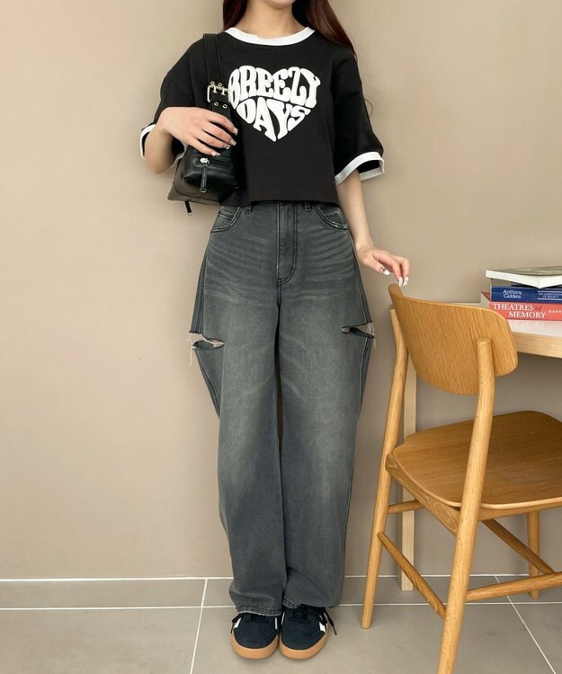 WEGO リンガーショートT ブラック