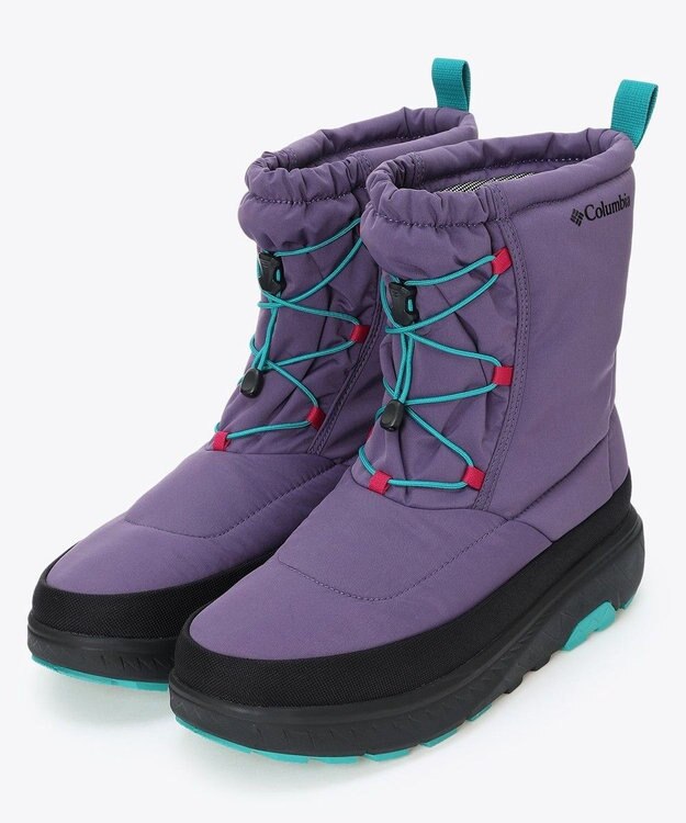 Columbia Columbia/ イエローテイル ブーツ ウォータープルーフ オムニヒート /コロンビア Grape Gum