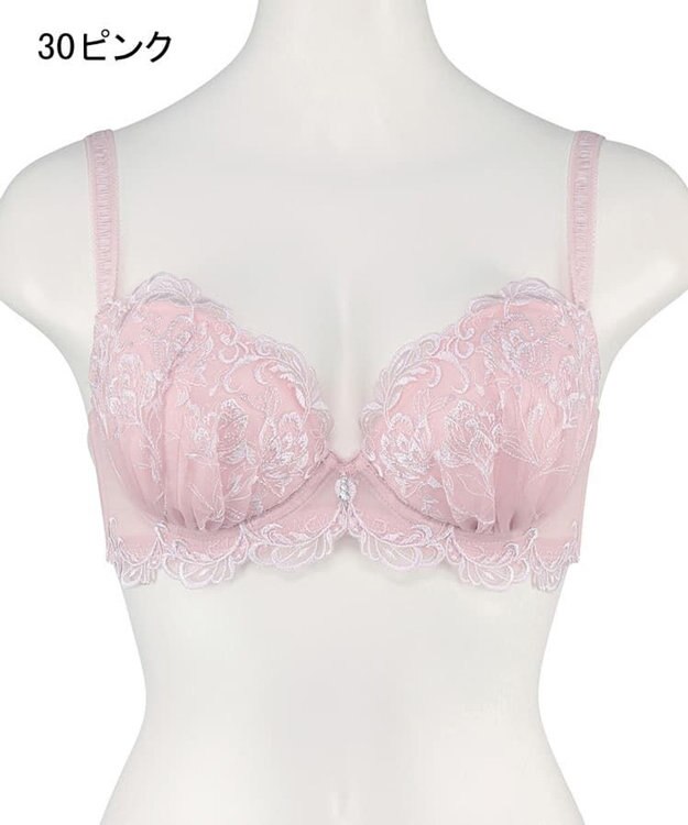 San-ai Resort（三愛水着楽園） 【エレガントコレクション2310】単品ブラEFGカップ  【northerly】 ピンク
