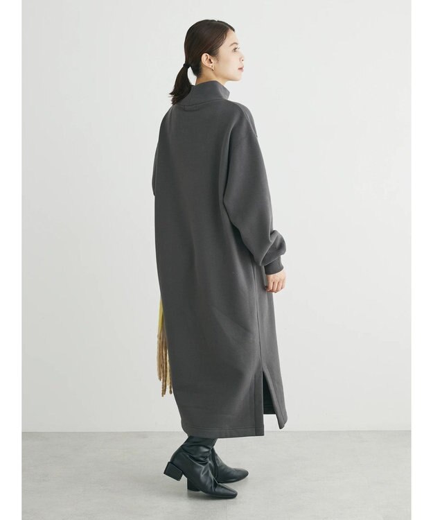 Green Parks Ｂｒｕｓｈｅｄ　裏起毛ワンピース Gray